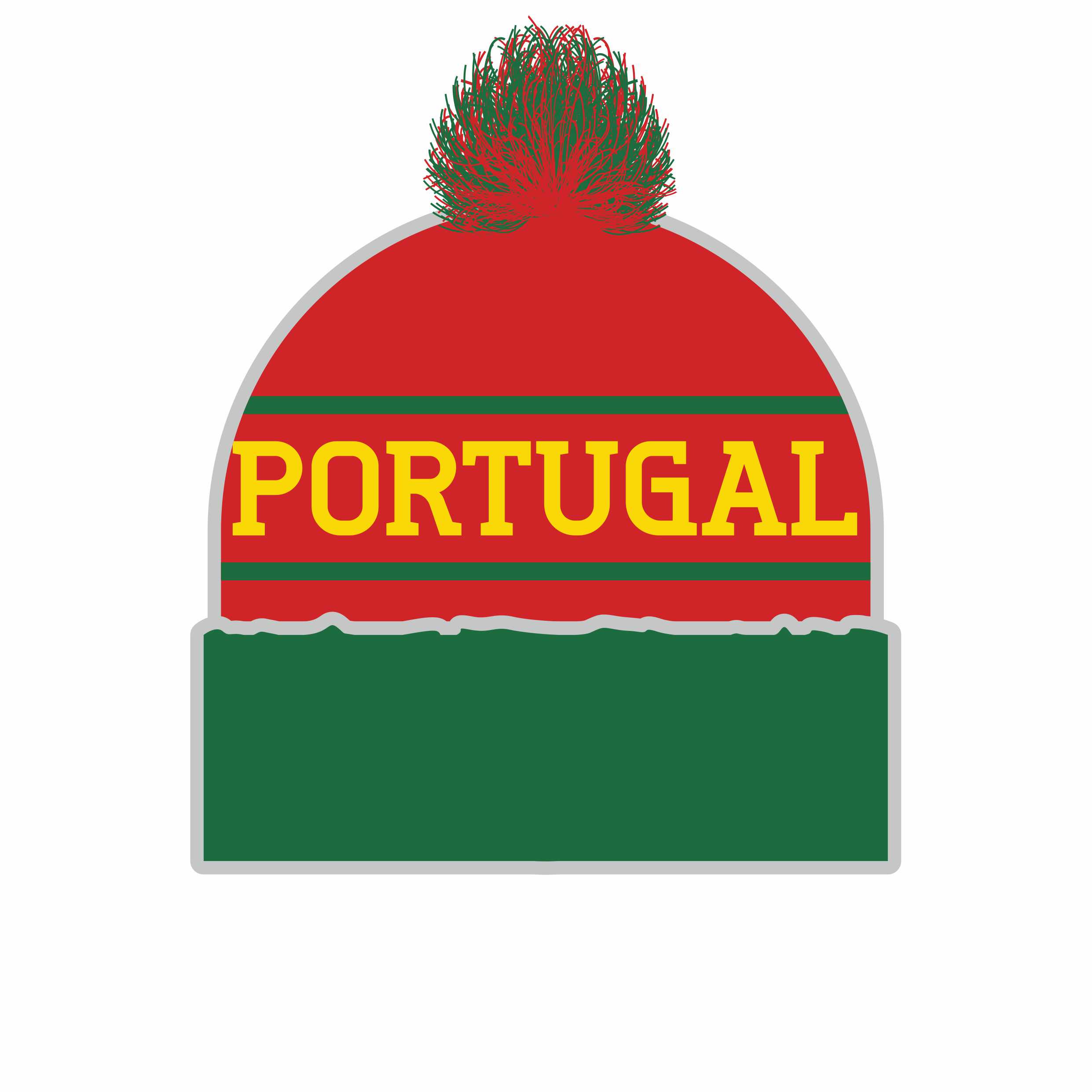 Pudelmütze Portugal