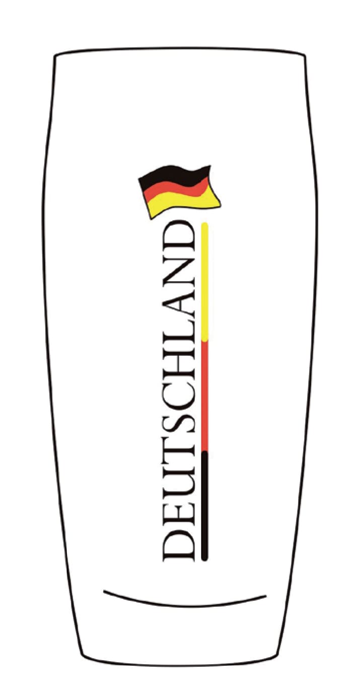 Willibecher Deutschland 0,5 L