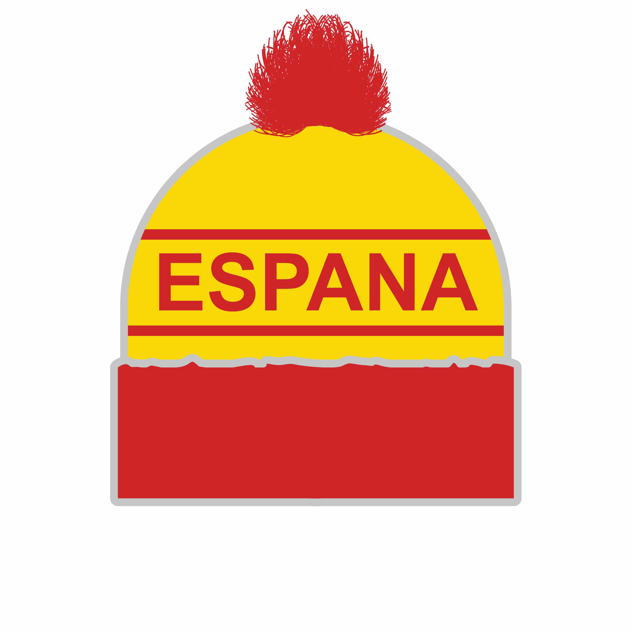 Pudelmütze Spanien