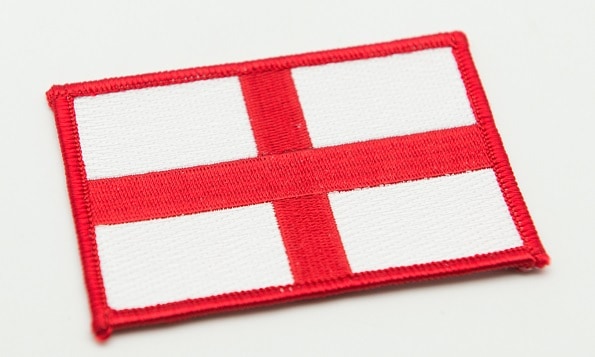 Aufnäher England, Fahne
