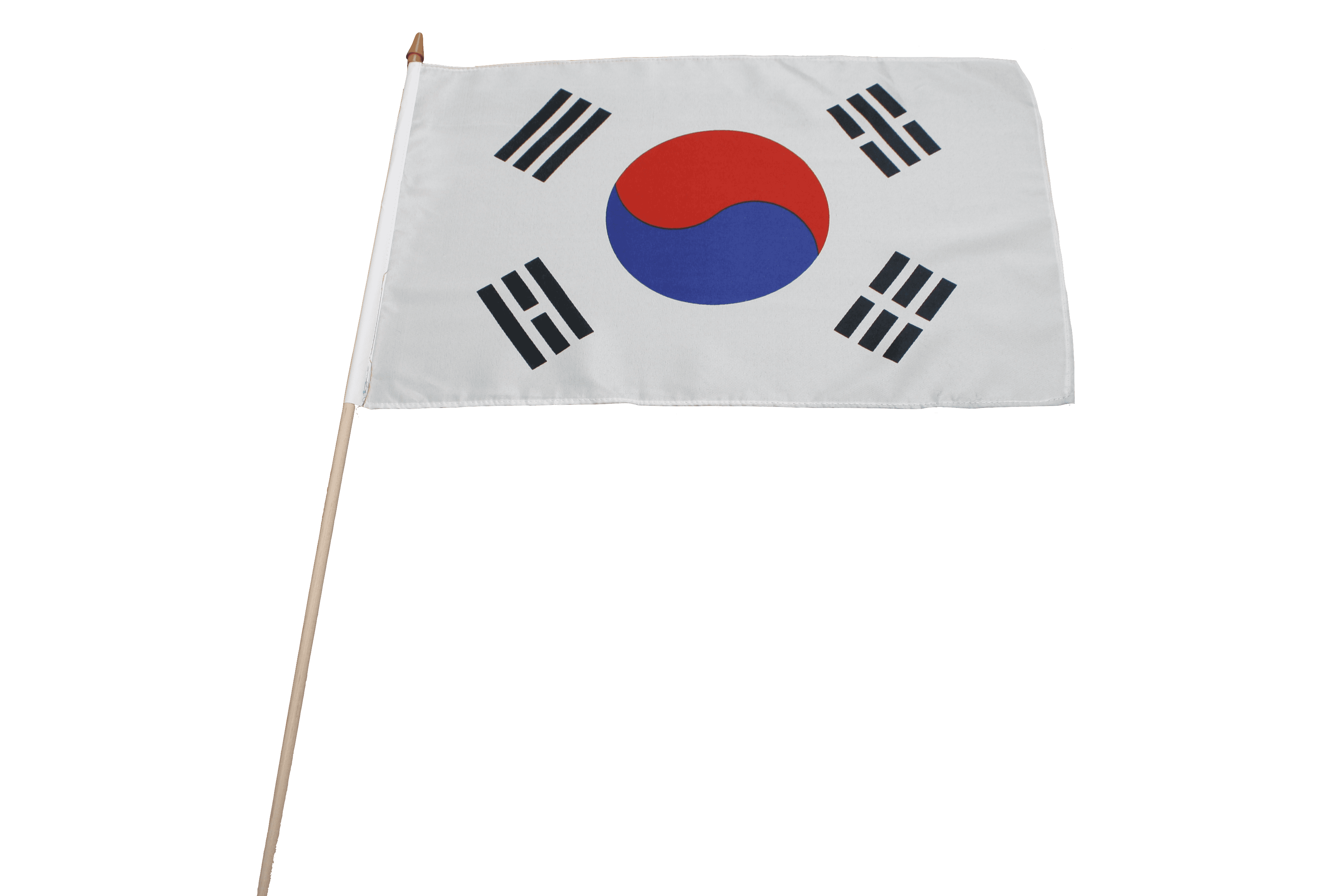 Stockfahne Südkorea, 30x45 cm