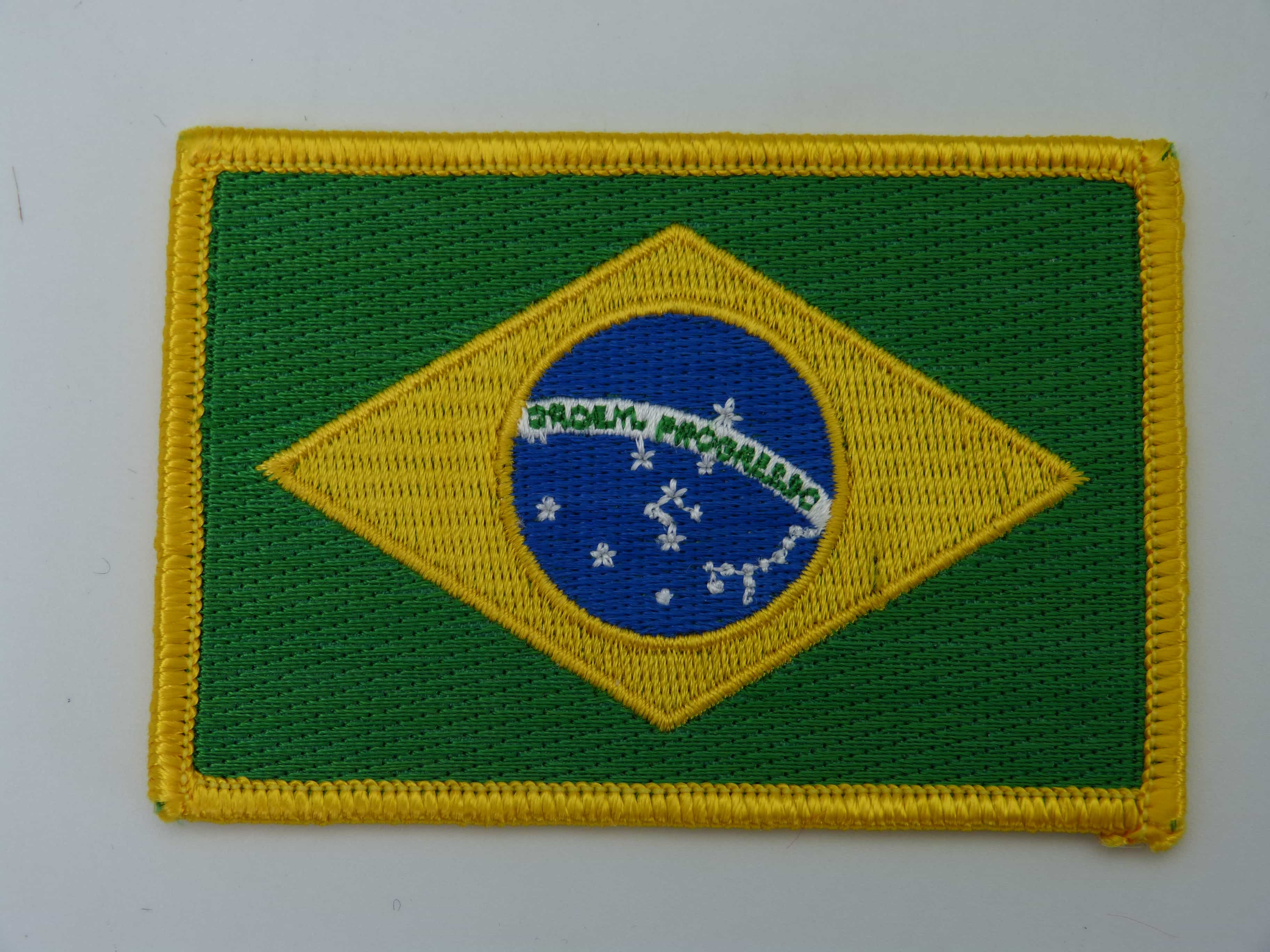 Aufnäher Brasilien, Fahne
