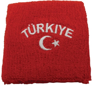 Pulsband Türkei rot