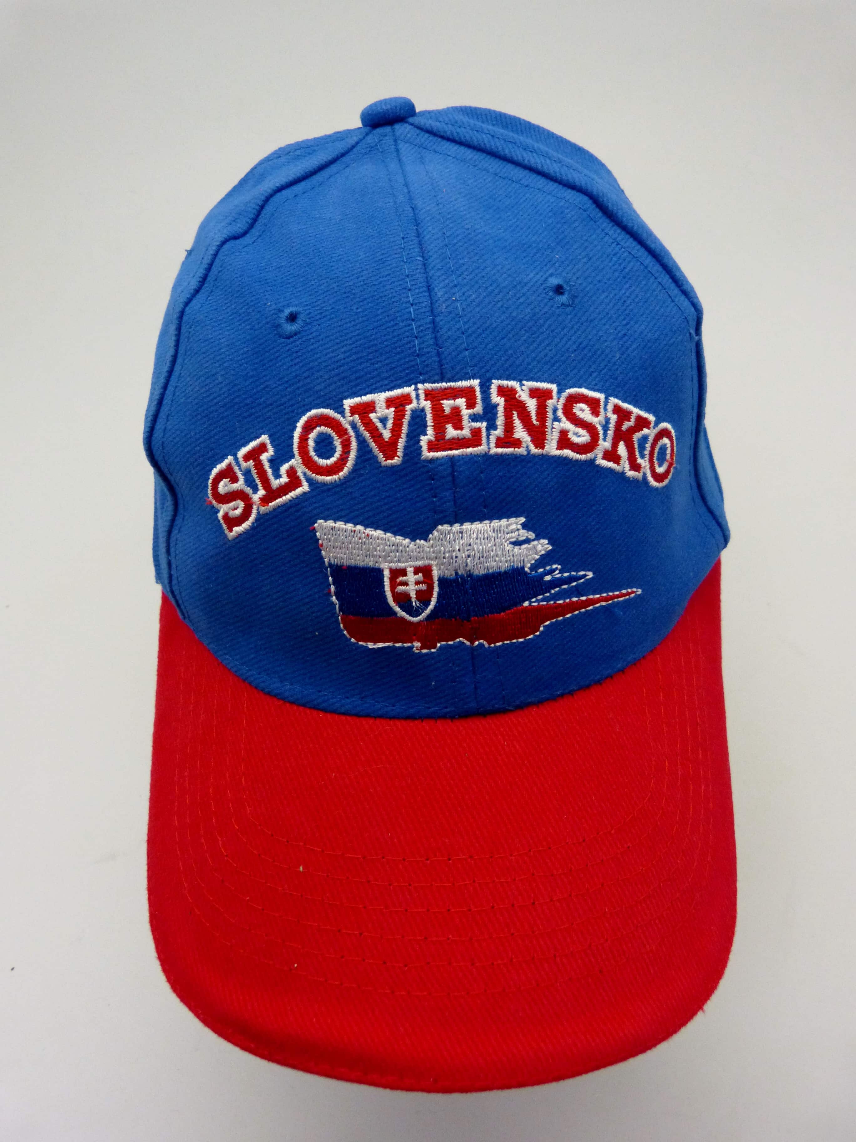 Cap Slowakei blau/rot