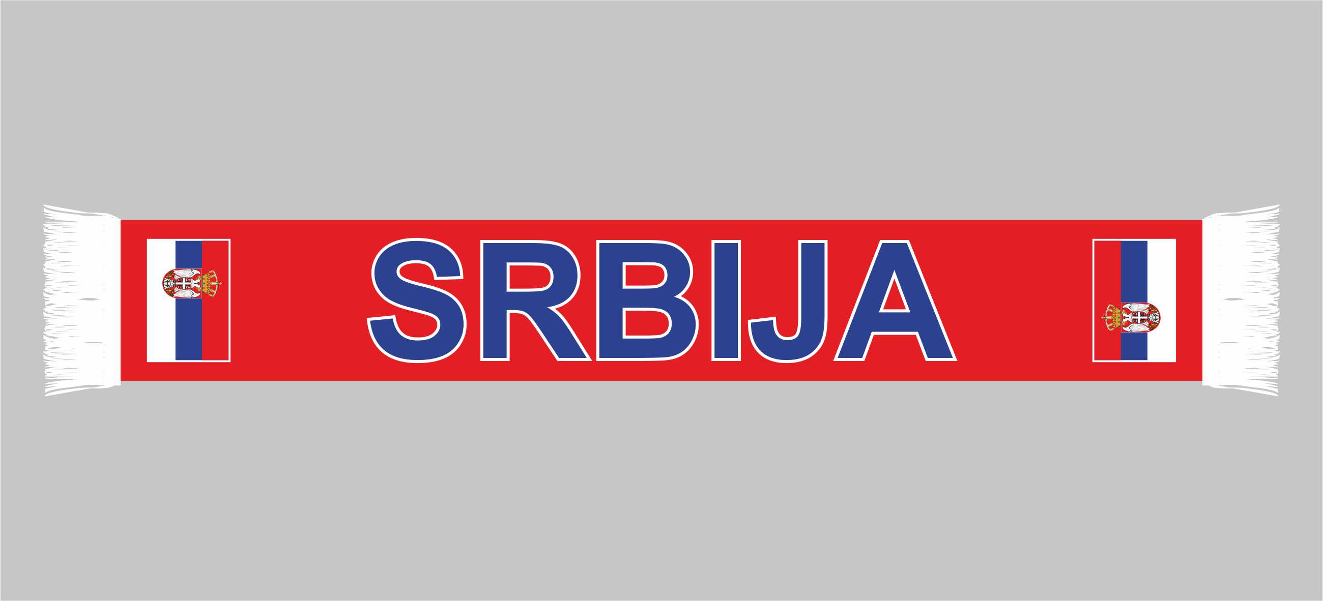 Schal Serbien