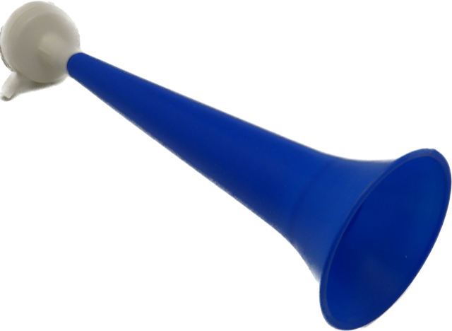 Fantröte blau-weiß 30 cm