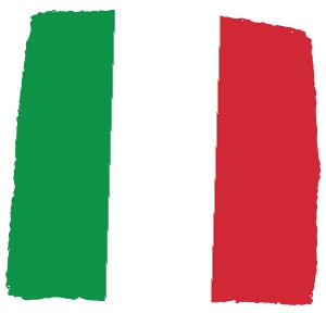 Pulsband Italien gestreift grün-weiß-rot