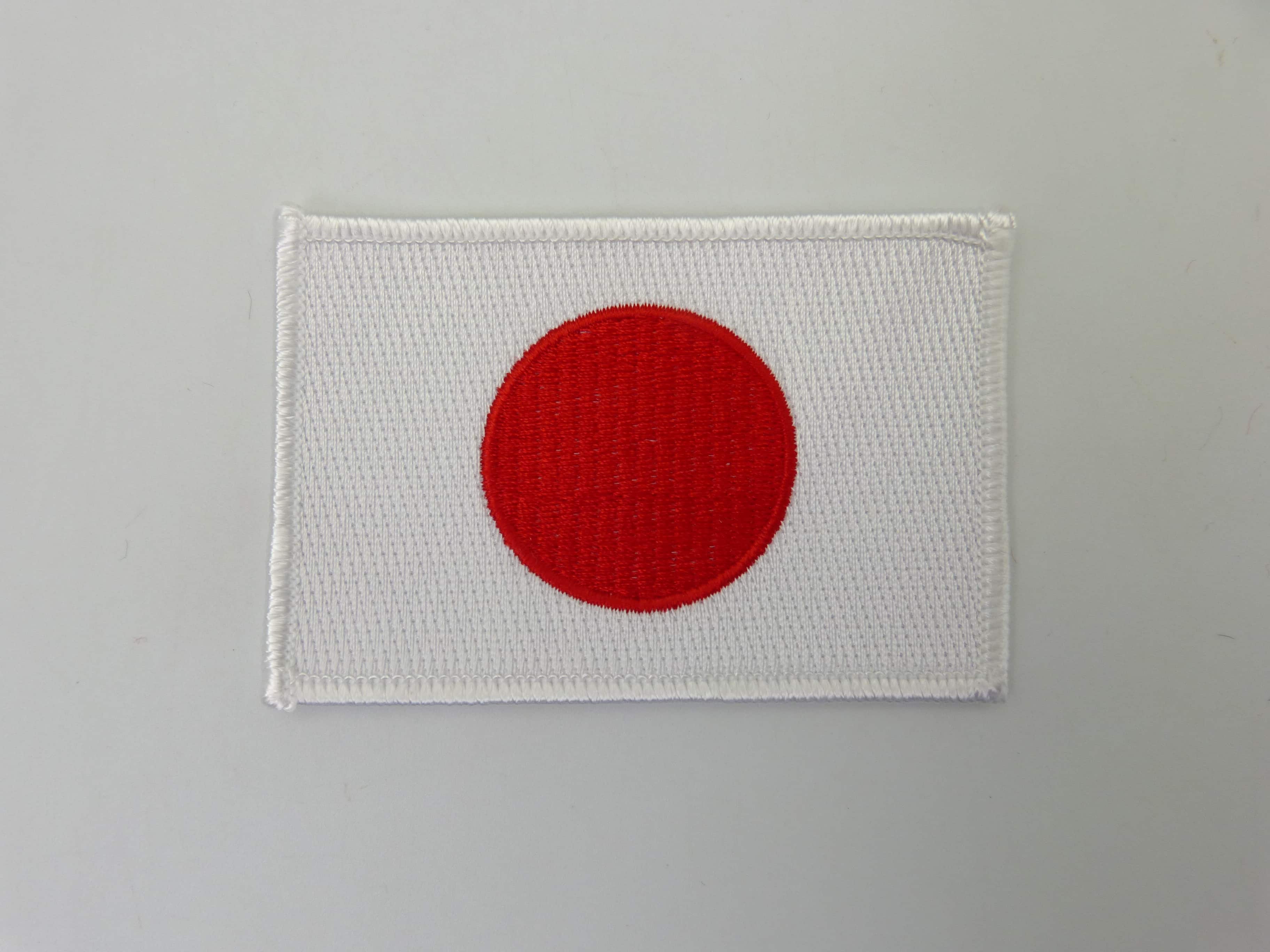 Aufnäher Japan, Fahne