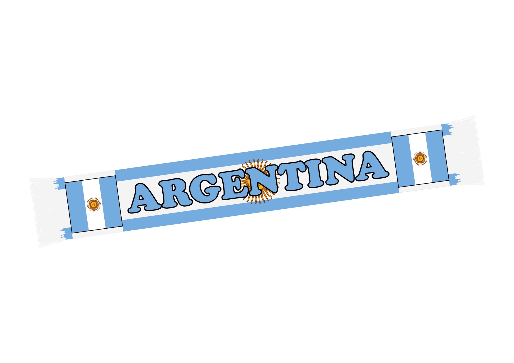 Schal Argentinien