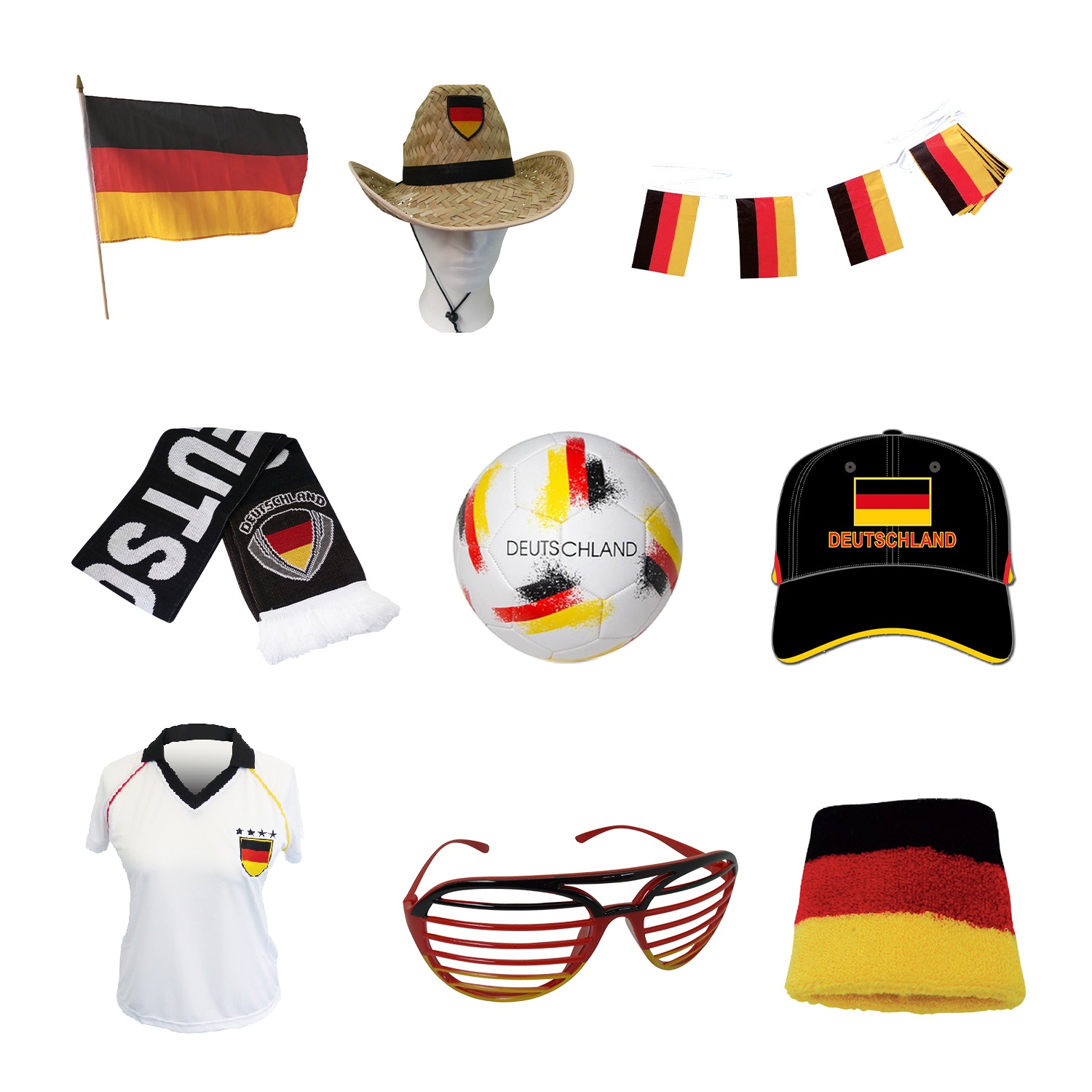 Set Deutschland Fanartikel Promo